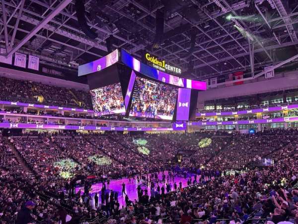 Golden 1 Center, section: 110, row: S, seat: 15