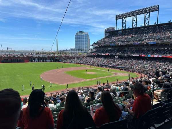 Oracle Park, section: 226, row: J, seat: 7