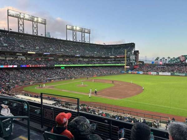 Oracle Park, section: 204, row: C, seat: 13