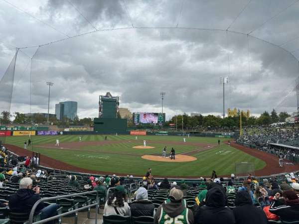 Sutter Health Park, section: 113, row: 18, seat: 13