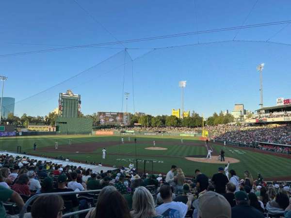 Sutter Health Park, section: 115, row: 21, seat: 14