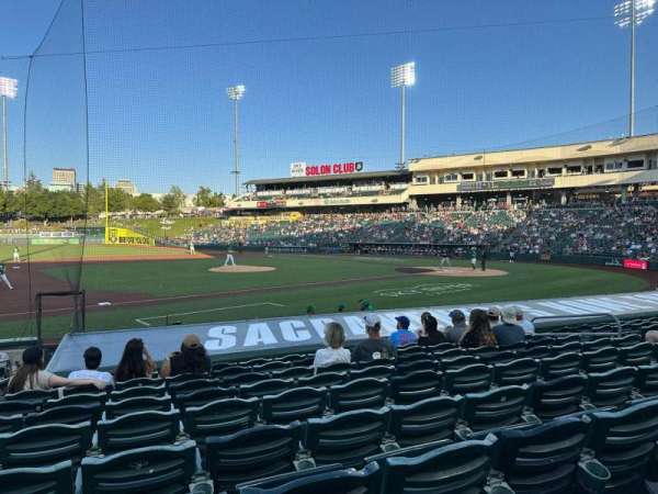 Sutter Health Park, section: 119, row: 12, seat: 12