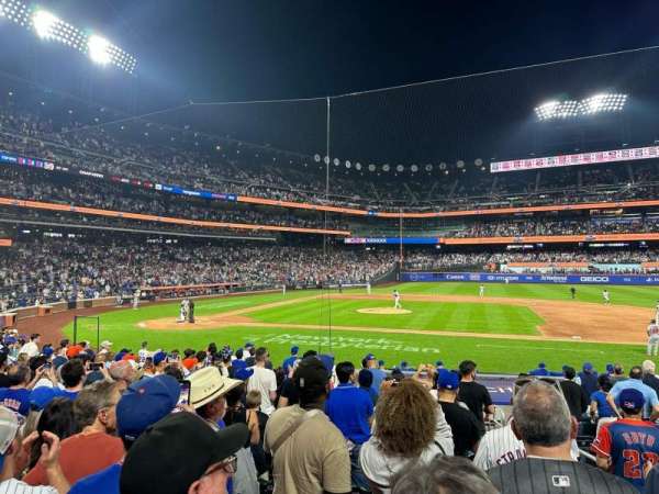 Citi Field, section: 114, row: 13, seat: 15