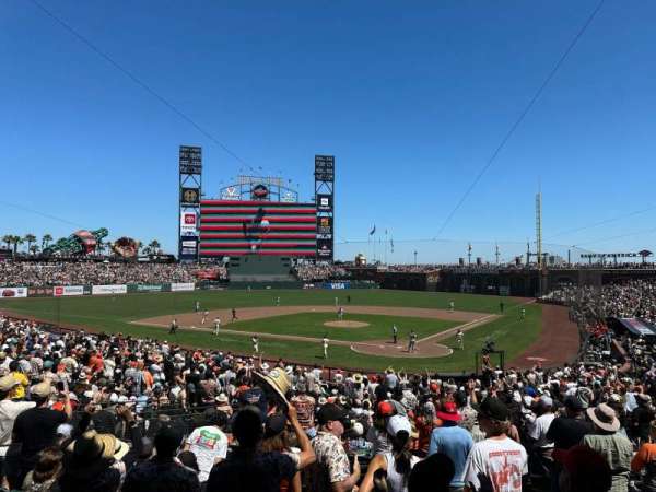 Oracle Park, section: 118, row: 31, seat: 2