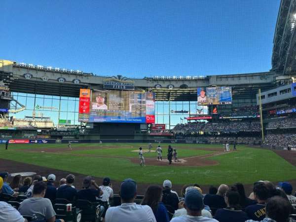 American Family Field, section: 118, row: 8, seat: 15