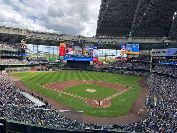American Family Field, section: 331, row: 3, seat: 11