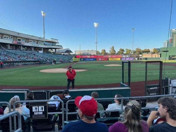 Sutter Health Park, section: 108, row: 4, seat: 9