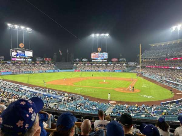 Dodger Stadium, section: 115LG, row: G, seat: 5