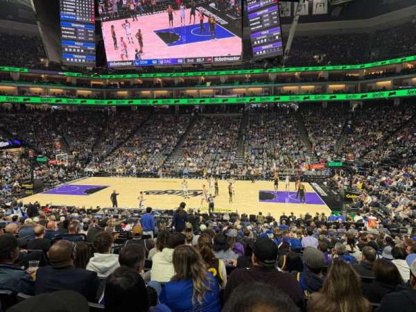 Golden 1 Center, section: 106, row: K, seat: 14