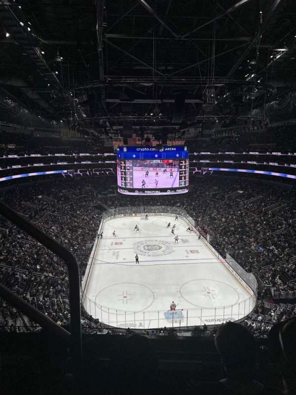 Crypto.com Arena, section: 310, row: 3, seat: 11