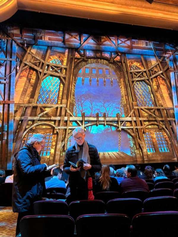 St. James Theatre, section: Orchestra C, row: J, seat: 115