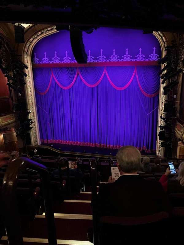 Lyceum Theatre, Broadway, section: Mezzanine C, row: H, seat: 2