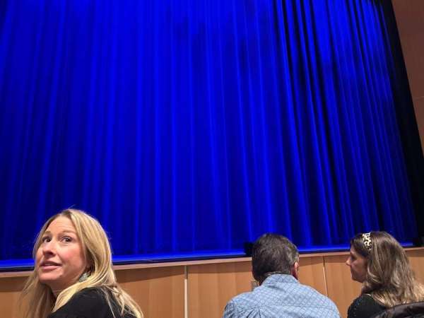 Nashua Center for the Arts, section: ORCH CENTER, row: B, seat: 10