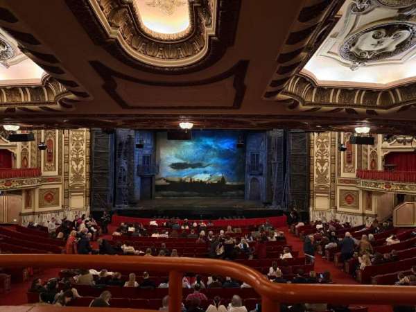 Cadillac Palace Theater, section: Dress Circle C, row: A, seat: 216