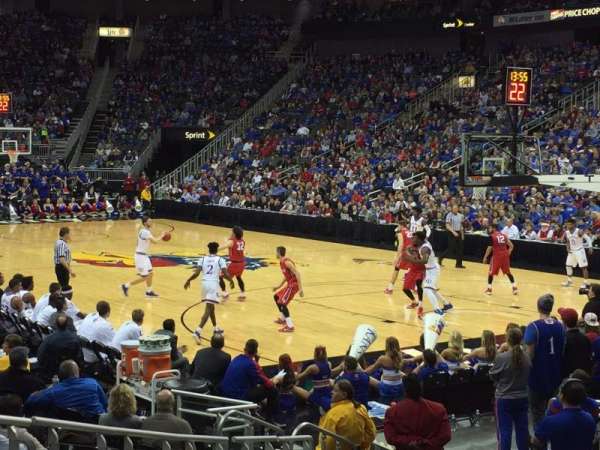 T-Mobile Center, section: 103, row: 8, seat: 10