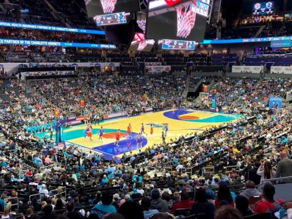 Spectrum Center, section: 117, row: W, seat: 14