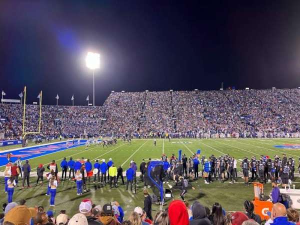 David Booth Kansas Memorial Stadium, section: 8, row: 11, seat: 10