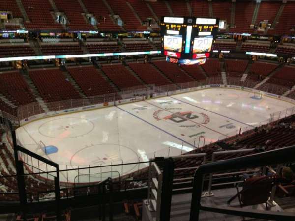 Honda Center, section: 416, row: G, seat: 10