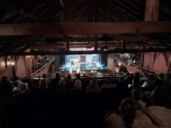 The Cape Playhouse, section: Balcony, row: J, seat: 108