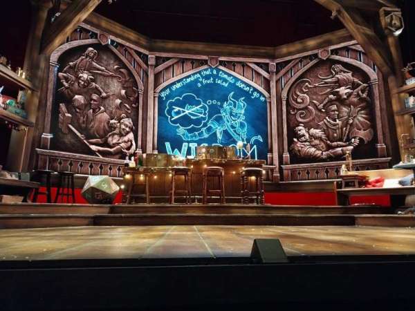 Stage 42, section: Orchestra C, row: AA, seat: 107
