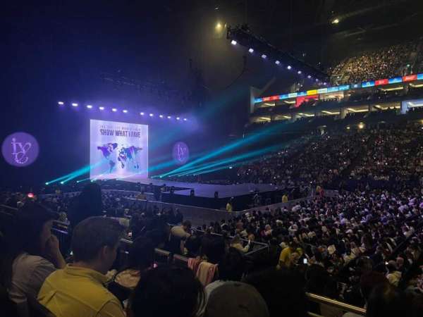 The O2, London, section: 102