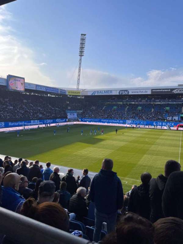 Ostseestadion, section: 14, row: 15, seat: 11