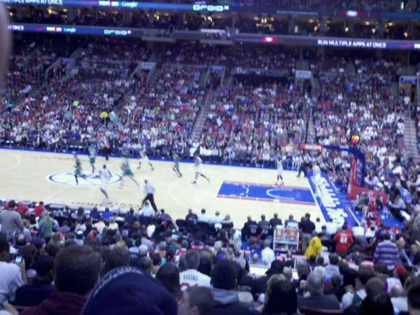 Xfinity Mobile Arena, section: 102, row: 18, seat: 6