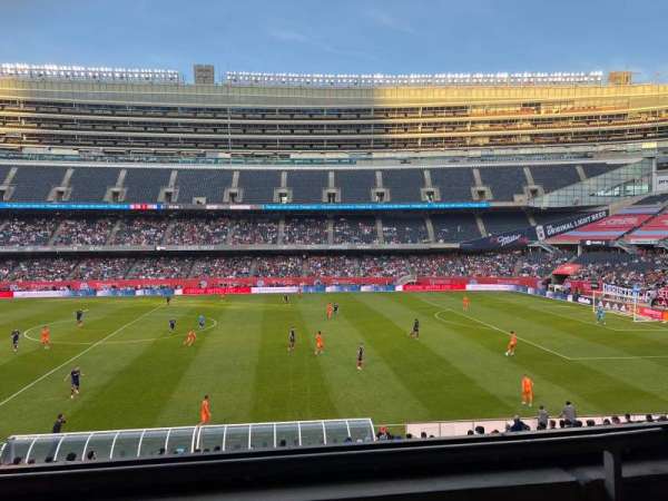 Soldier Field, section: 235, row: 2, seat: 17