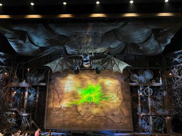 Gershwin Theatre, section: Orchestra C, row: S, seat: 113