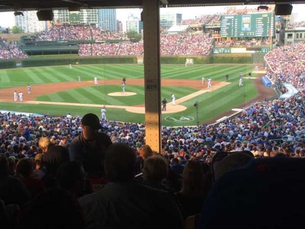 Wrigley Field, section: 215, row: 19, seat: 2