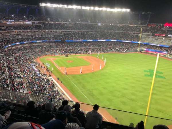 Truist Park, section: 411, row: 6, seat: 5