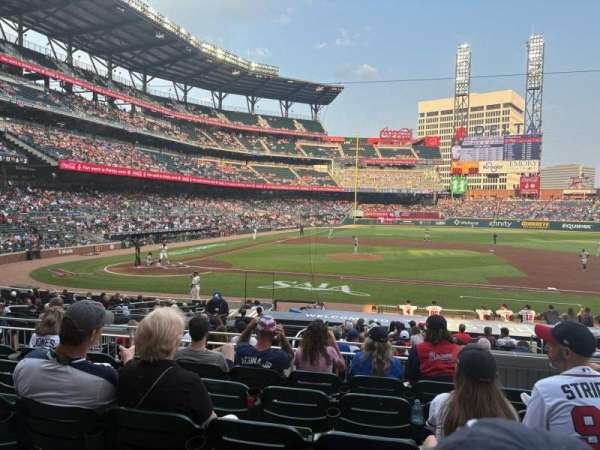 Truist Park, section: 120, row: 5, seat: 10