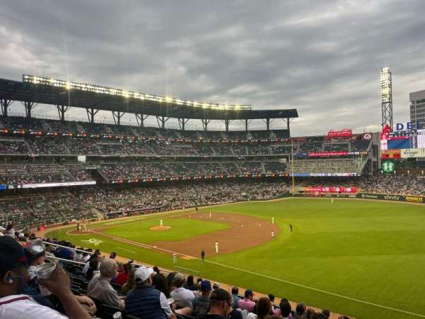 Truist Park, section: 214, row: 10, seat: 10