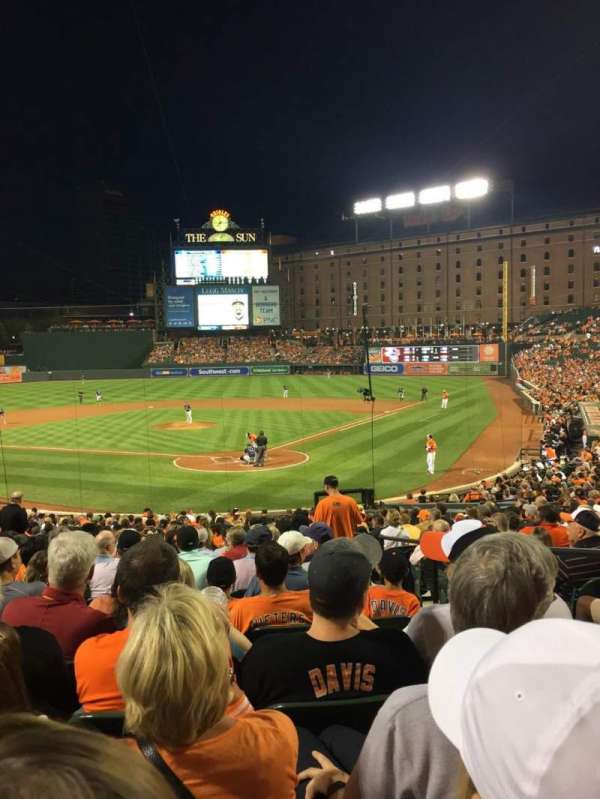 Oriole Park at Camden Yards, section: 40, row: 28, seat: 3