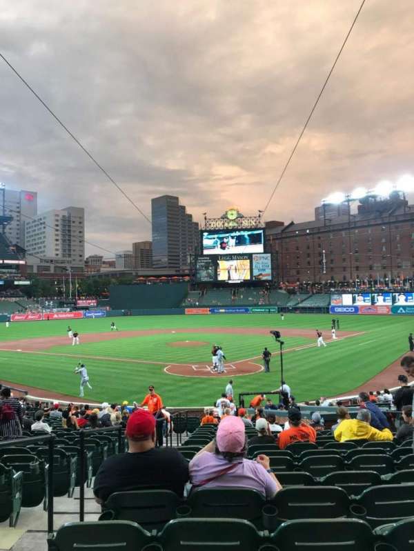 Oriole Park at Camden Yards, section: 38, row: 24, seat: 9