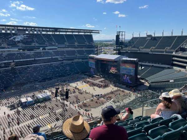 Lincoln Financial Field, section: 221, row: 12, seat: 9