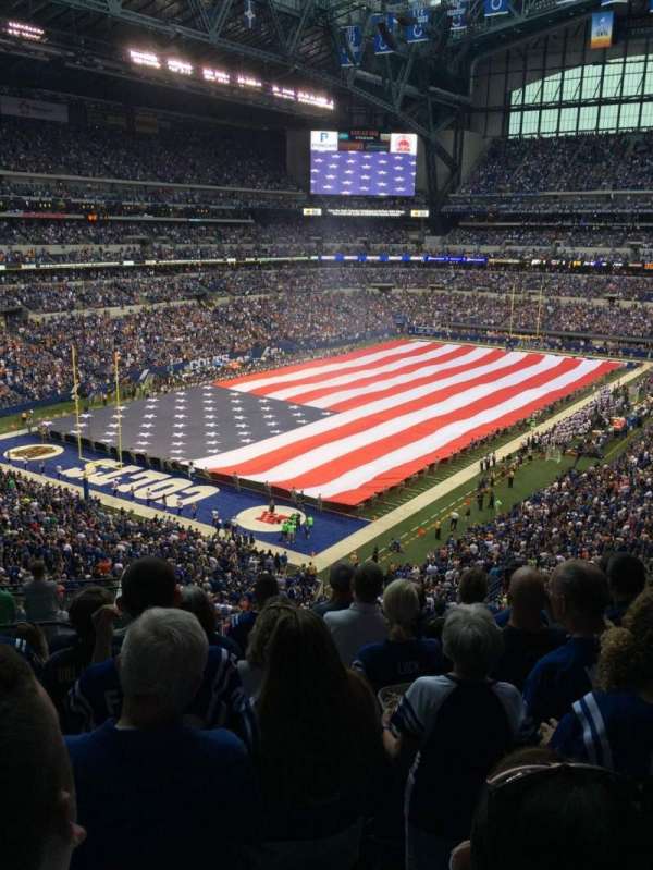 Lucas Oil Stadium, section: 449, row: 8, seat: 26