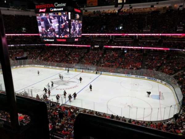 Honda Center, section: 408, row: A, seat: 15