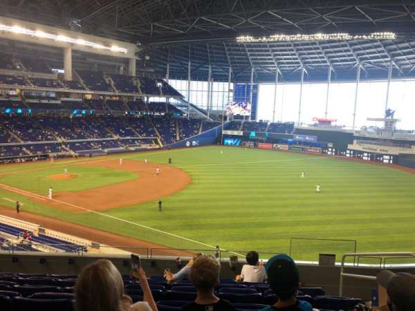 LoanDepot Park, section: 204, row: 7, seat: 4