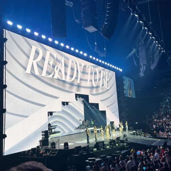 The O2, London, section: 101, row: K, seat: 38