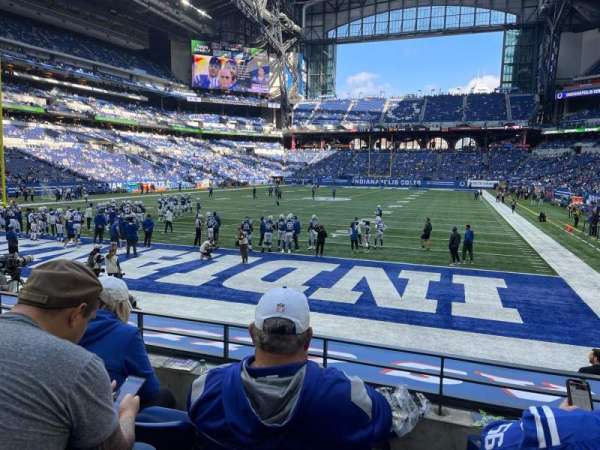 Lucas Oil Stadium, section: 125, row: 11, seat: 5