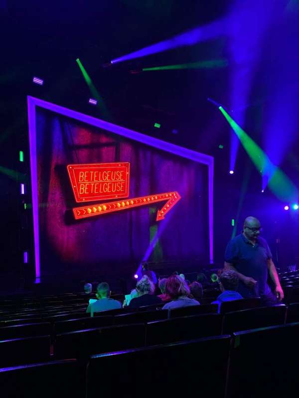 Marquis Theatre, section: Orchestra L, row: N, seat: 9