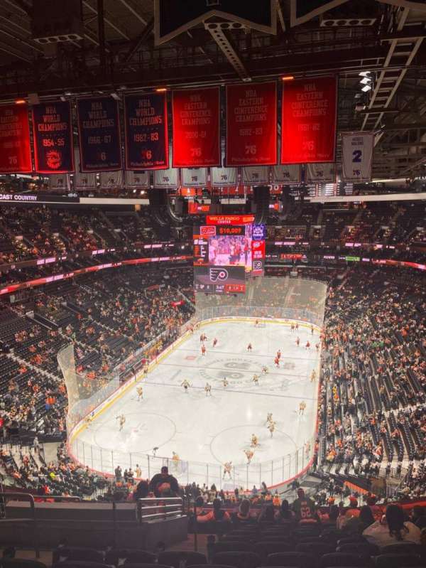 Xfinity Mobile Arena, section: 208, row: 13, seat: 4