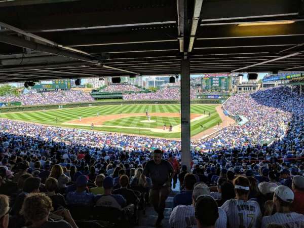 Wrigley Field, section: 216, row: 19, seat: 1