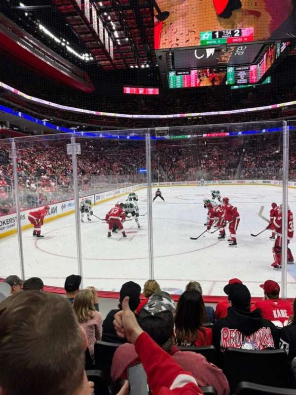 Little Caesars Arena, section: 103, row: 5, seat: 7