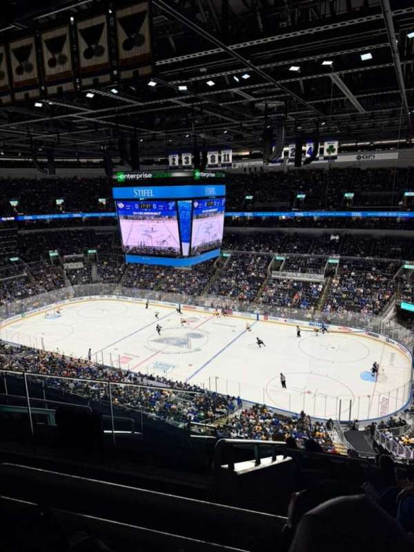 Enterprise Center, section: 334, row: J, seat: 14
