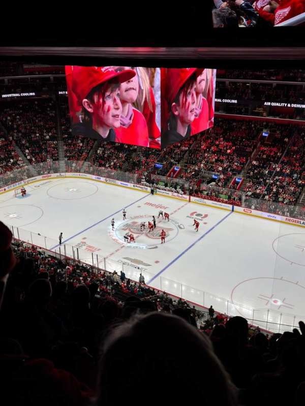 Little Caesars Arena, section: 209, row: 8, seat: 7