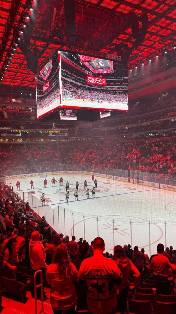 Little Caesars Arena, section: 117, row: 17, seat: 17