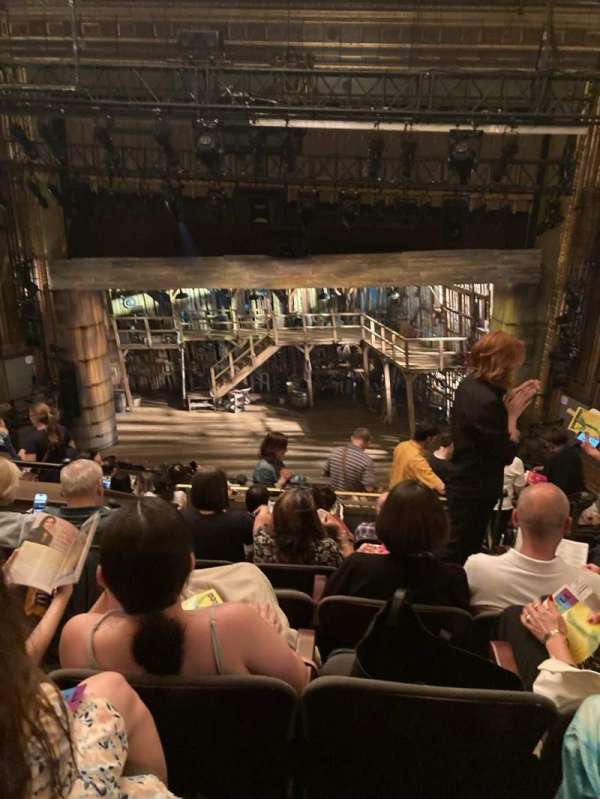 Nederlander Theatre, section: Mezzanine C, row: N, seat: 102