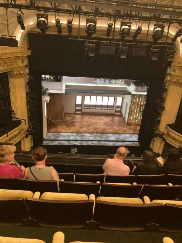 Hudson Theatre, section: Balcony C, row: E, seat: 105